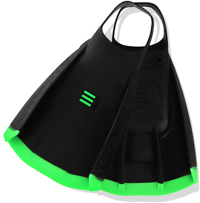 DMC 리펠로 숏핀 오리발 REPELLOR 가방 증정, 블랙/그린