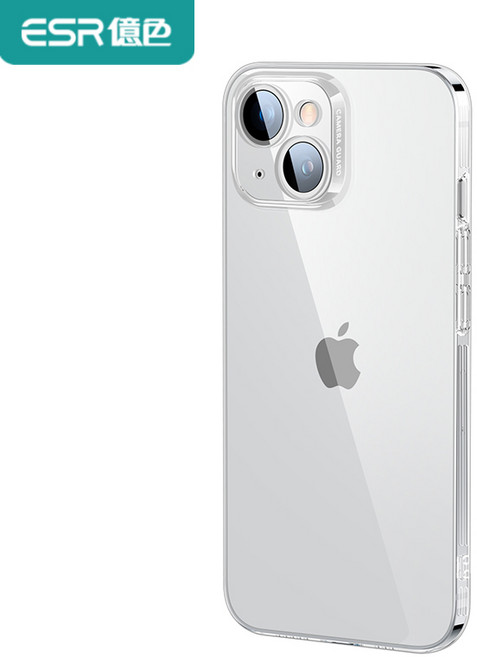 ESR 億色 iPhone 14 系列 冰晶琉璃 強化玻璃背板防摔殼