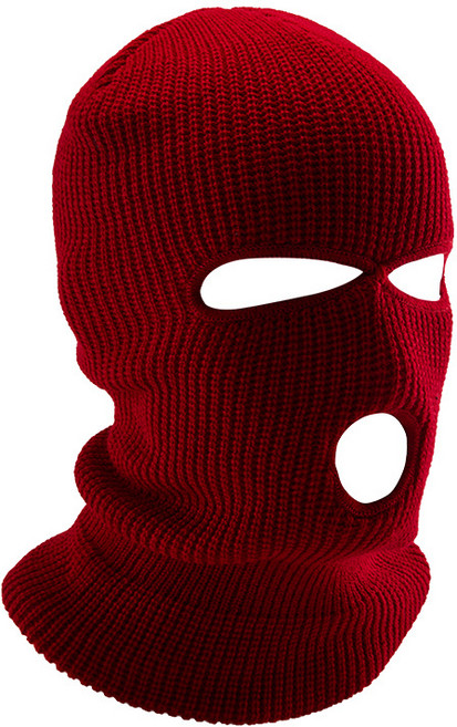마미손 복면 마스크 라이딩 배달 얼굴 연말 파티 도둑 코스튬 분장 방한 워머, 딥레드, 1개
