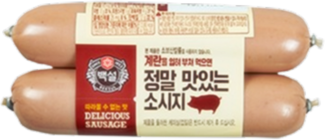 CJ [CJ] 계란을 입혀 부쳐 먹으면 정말 맛있는 소시지 아이스박스포장, 29개, 320g