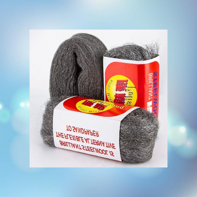 청소용 찌든때 다용도 제거용 유막 수세미 스틸울 제거 연마, 상세페이지 참조, 1개