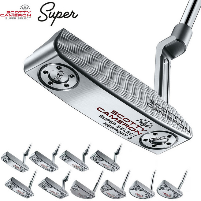 스코티 카메론 슈퍼 셀렉트 퍼터 2023년 33 34 35인치 35인치 뉴포트 플러스, 1도, A