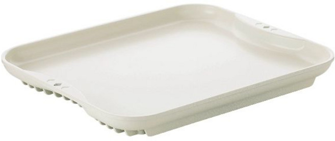 해동보드 해동판 해동트레이 급속 고기 해동플레이트 음식, 1개, 길이25x너비21.5x높이2.7cm