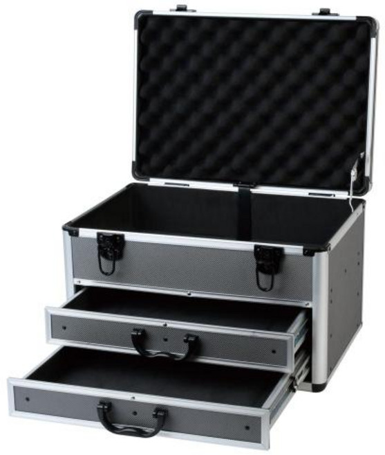 하드케이스 공구상자 서랍형 3단 공구정리함 박스 연장, 단일제품, 1개