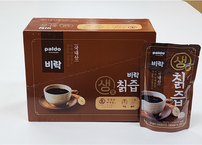 팔도 비락 생 칡즙 100ml, 20개