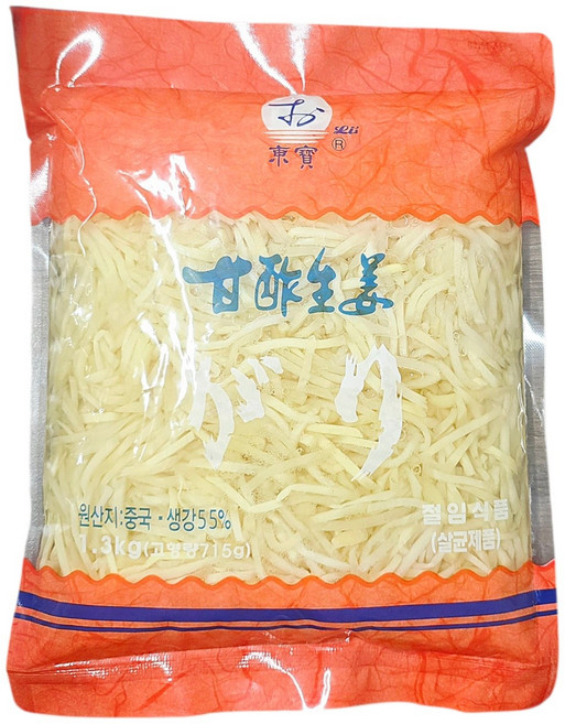 동보식품 백초생강 (채) 1.3kg, 1개
