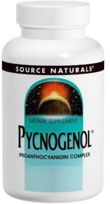 소스내츄럴스 피크노제놀 75mg 타블렛, 1개, 60정 - 쿠팡