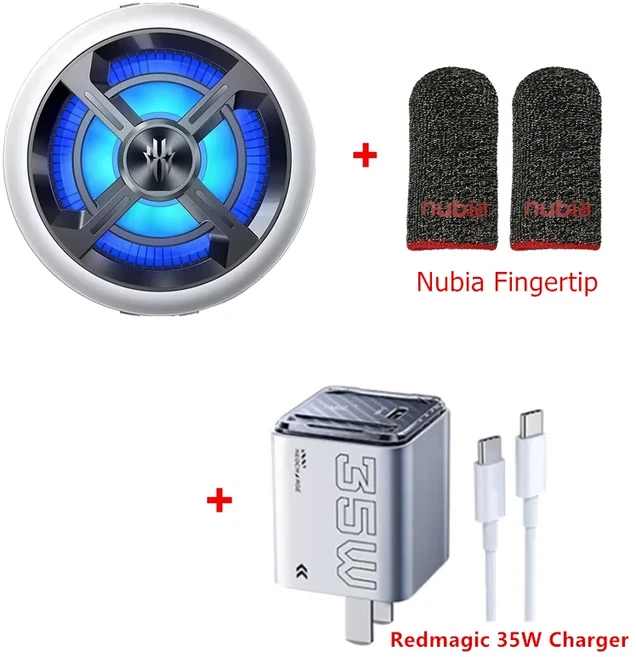 레드매직 쿨러 6 에어 마그네틱 폰 라디에이터 15W 팬 쿨링 게이밍 리빙 누비아 10s Pro블랙샤크샤오미용, 01 add tip Charger