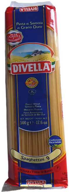 디벨라 스파게티니 9호 500g 스파게티 파스타, 9개