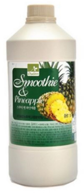 차그림 스무디앤 파인애플 시럽, 1.8kg, 2개