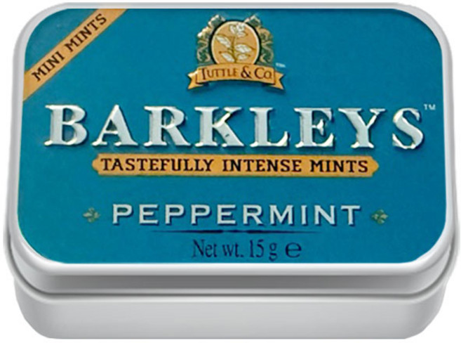 [목이뻥] 독일 무설탕 쿨링 캔디 사탕 페퍼민트, 2개, 15g