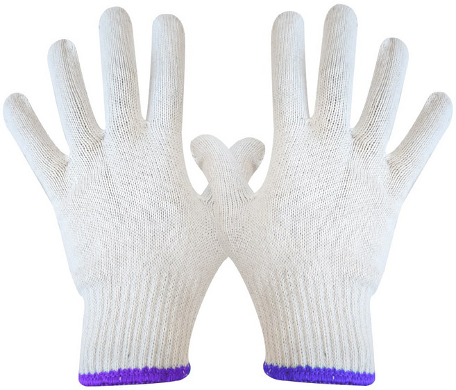 시연 면장갑 60g, 화이트, 100개