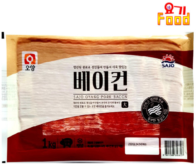 신일푸드(사조오양) 오양베이컨1kg, 1개, 1kg