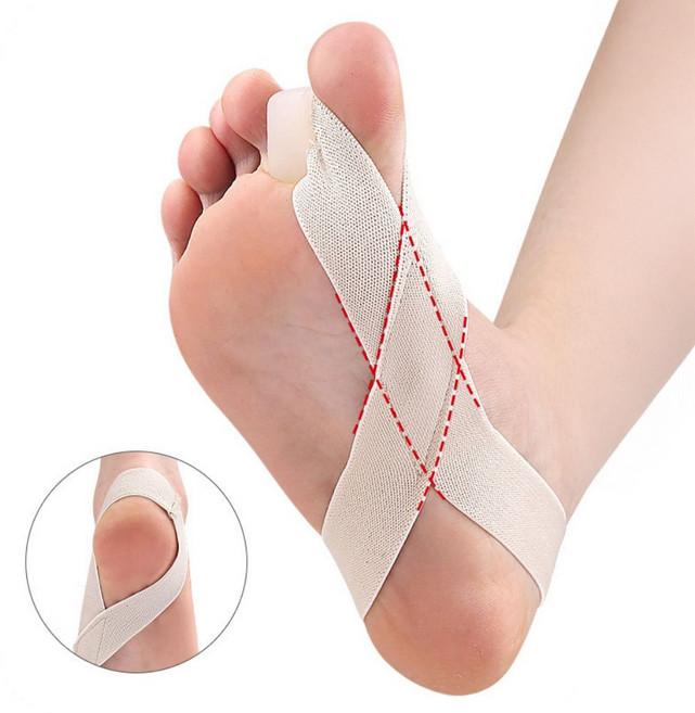 바디숨 엄지발가락 분리 교정밴드 무지외반증 교정기, 1세트