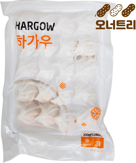오너트리 에어프라이어 요리 하가우 300g 중화요리 아이들 간식 에피타이저, 1개