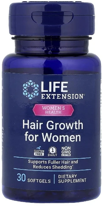 라이프익스텐션 헤어 그로스 포 우먼 Hair Growth for Women 여성용 30정 - 쿠팡