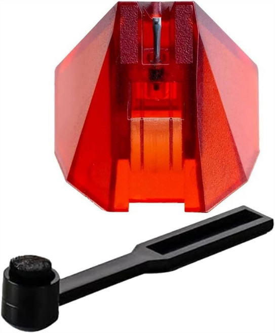Ortofon 2M Red용 스타일러스 교체 바늘 2M Red 카트리지용 비닐 레코드 플레이어 턴테이블 액세서리, 빨간색