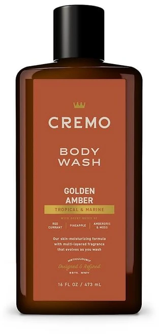 크레모 골든 앰버 트로피칼 & 마린 바디워시 473mL - 쿠팡