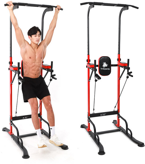 트로비스 치닝디핑G 철봉 매달리기 코어운동 근육운동, 단품