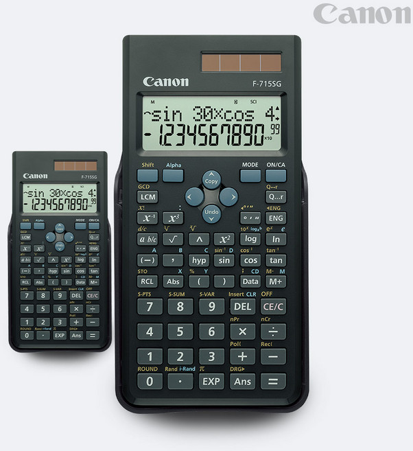 캐논 공학용 계산기 F-715SG, F-715SG (BK), 1개