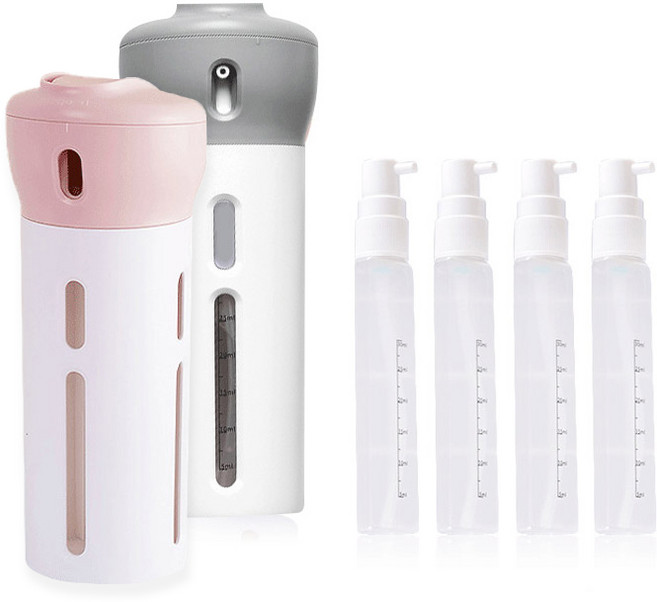 4in1여행용 로션보틀 화장품 공병 (색상 2종), 1개