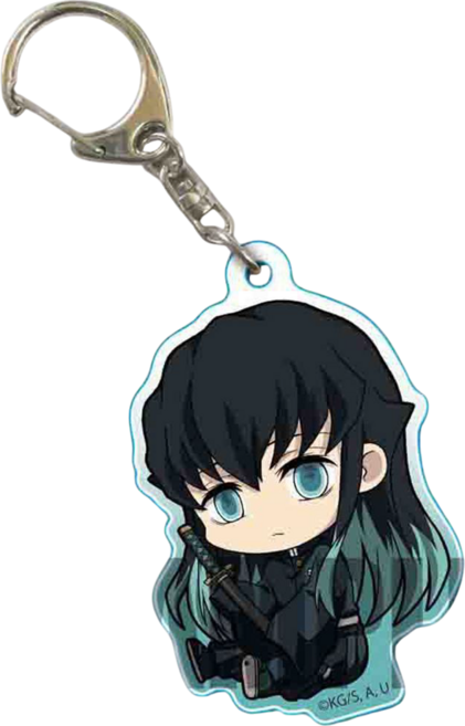 <귀멸의 칼날> 캐릭터 아크릴 키링/키체인/열쇠고리 허깅SD 14종, 귀칼키링, G-003639. 토키토 무이치로