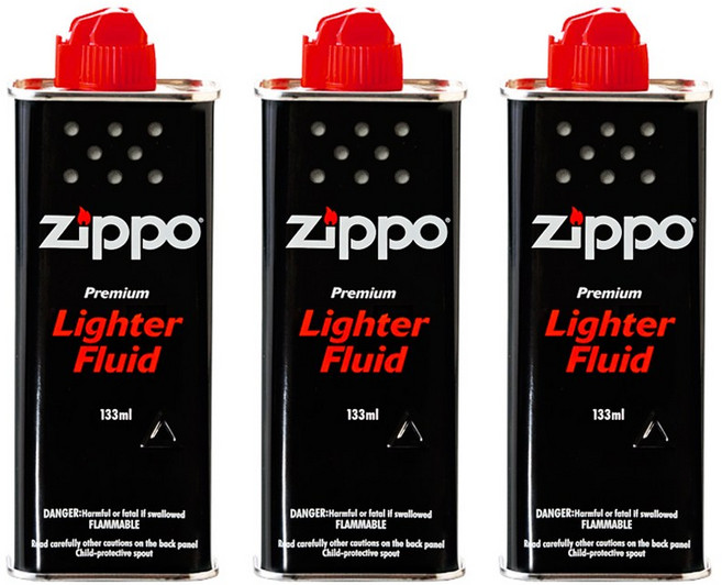 new 지포라이터오일 지포기름 133ml x 3개입, 블랙, 3개