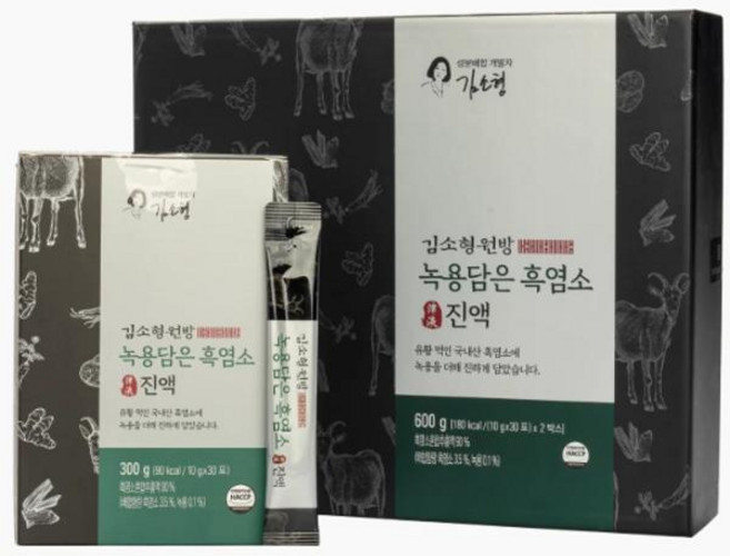 올가 김소형원방 녹용 담은 흑염소 진액 세트, 600g, 1개