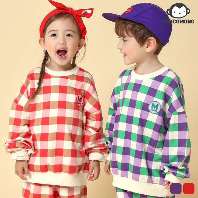 초코몽 칩스맨투맨