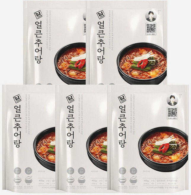 [에치와이] 남가네 얼큰 추어탕, 450g, 5개