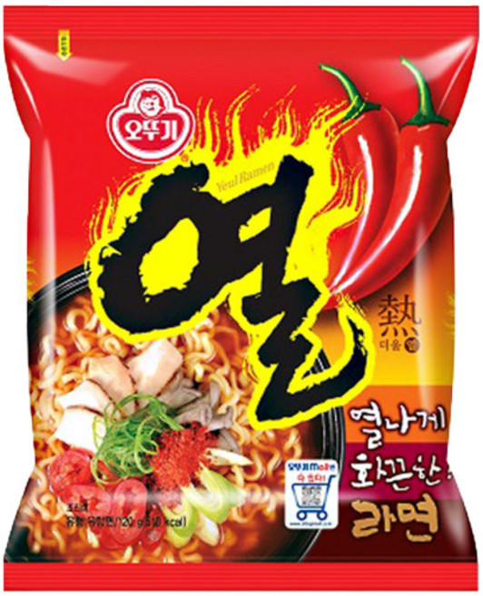 오뚜기 열라면 봉지라면, 1개