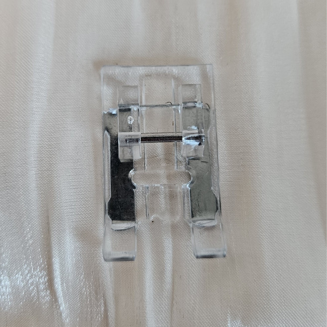 가정용 원터치 투명 기본 직선 노루발, 1개