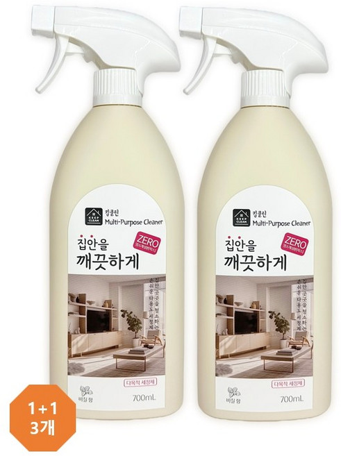 킵클린 집안을 깨끗하게 다목적청소세제, 6개, 700ml