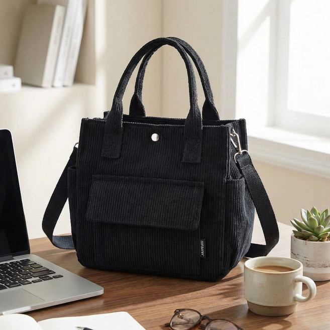 벨라킨 코듀로이 미니 골지 데일리 가방