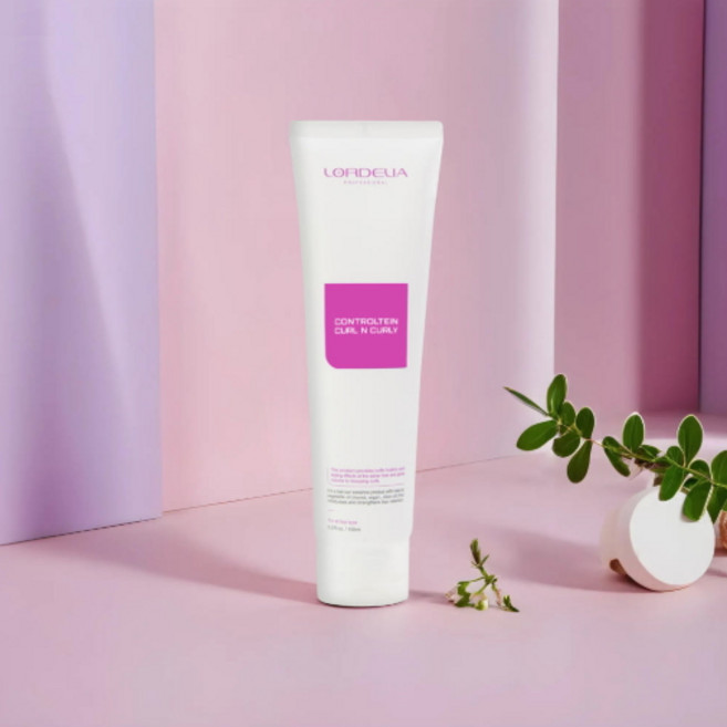 로델리아 컨트롤테인 컬 앤 컬리 머리 컬링 크림 미용실 에센스, 1개, 150ml