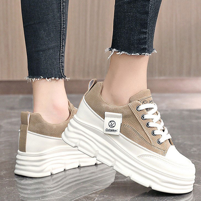 Modern Fashion 여성 트렌디 발편한 키높이 운동화 E99