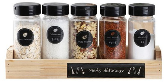 골드라벨 트라이탄 양념병 세트, 1개