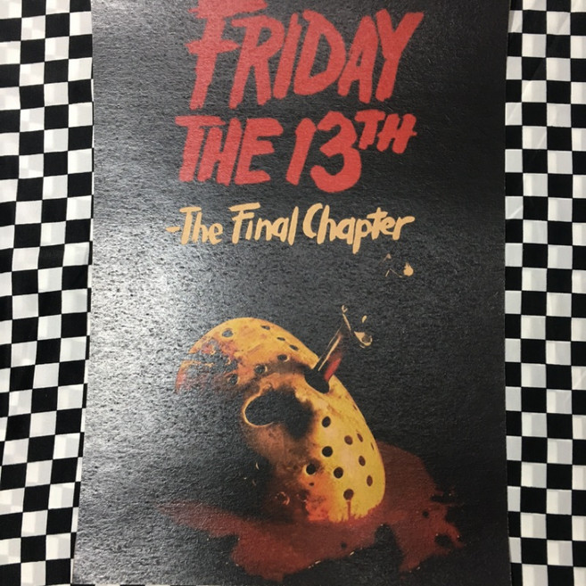 老番顛 黑色星期五 Friday the 13th 電影海報 裝飾畫 壁飾