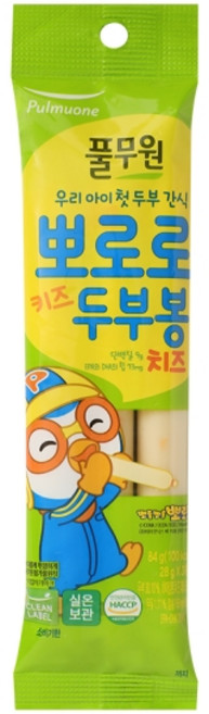 풀무원 뽀로로키즈 두부봉치즈 84g 6개