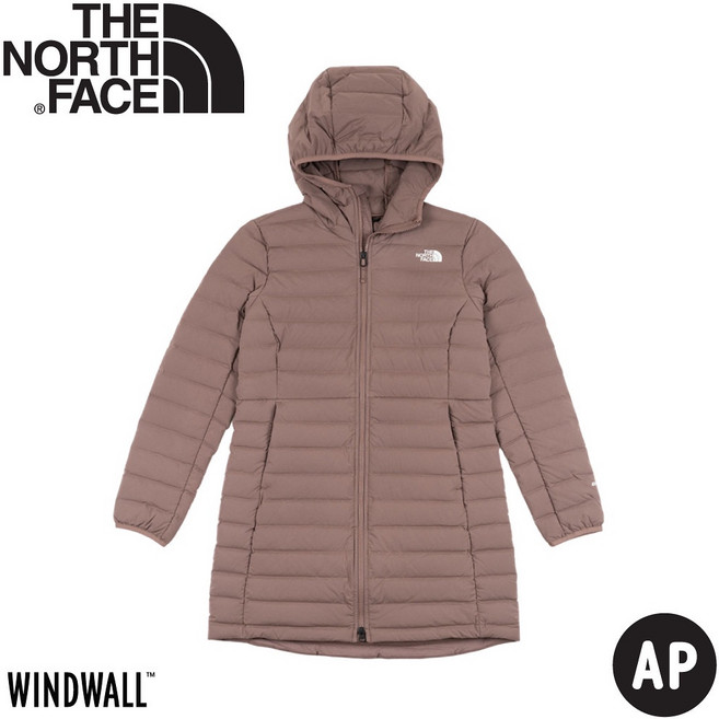 The North Face 女長版羽絨外套 600FP保暖防風