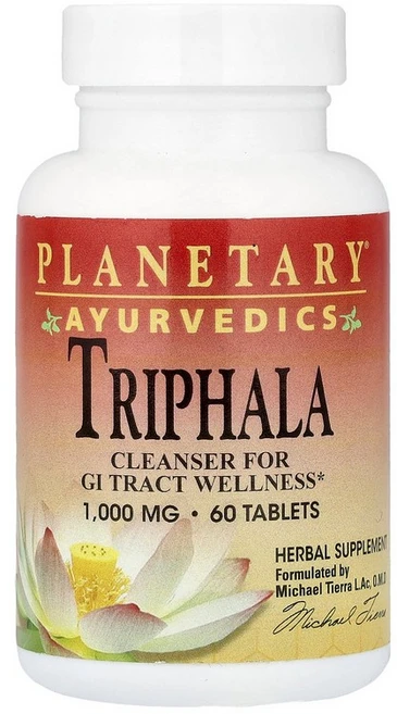 Planetary Herbals Ayurvedics Triphala 60 Tablets, 1개, 60정 - 쿠팡