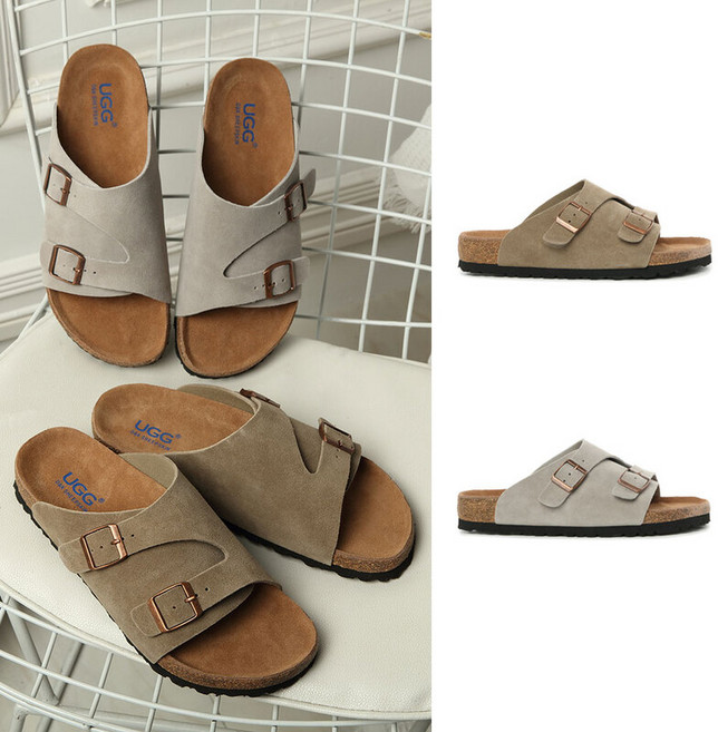 호주 디케이 어그 노엘라 가죽 샌들 슬리퍼 DK1644