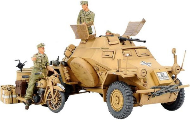 11453726 탱크 프라모델 밀리터리 포병 장갑차 타미야 1/35 미니어처 시리즈 No.286 독일 육군 4륜 장갑 정찰차 Sd.Kfz.222 북아프리카 전선 플라모델 352, 11453726 탱크 프라모델 밀리터리 포병 장갑차 타