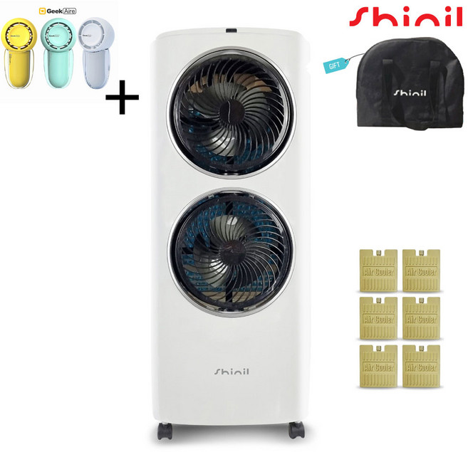 신일 듀얼 냉풍기 가정용 업소용 산업용 에어컨선풍기 이동식 에어컨 얼음 냉방기 에어쿨러, 신일 냉풍기