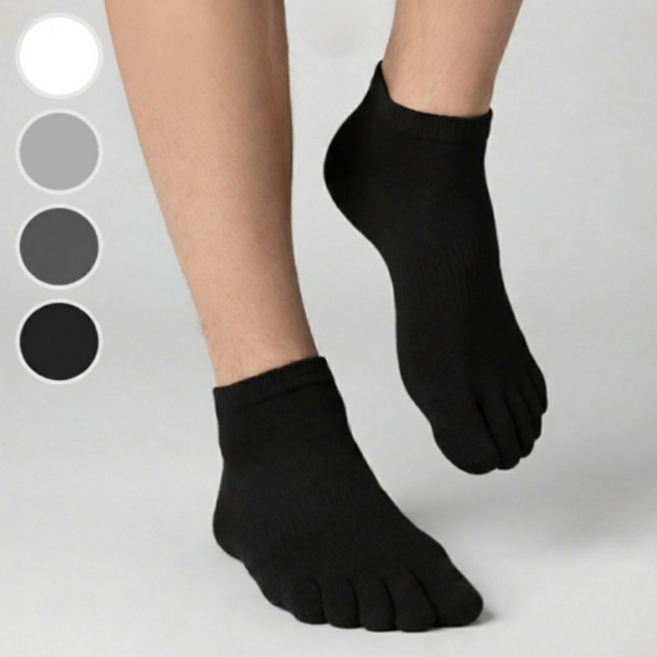 후니데일리 남성 발가락양말 빠른 땀흡수 발냄새 예방 통기성 단목
