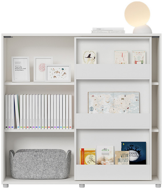 한샘 샘키즈 슬라이딩 수납장 전면책장형 1200, 품절