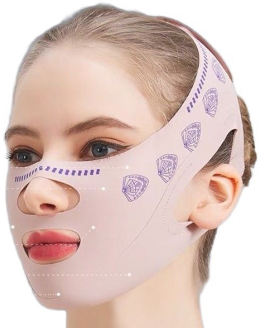 홈어라운드 v라인 리프팅밴드 고탄력밴드 주름개선