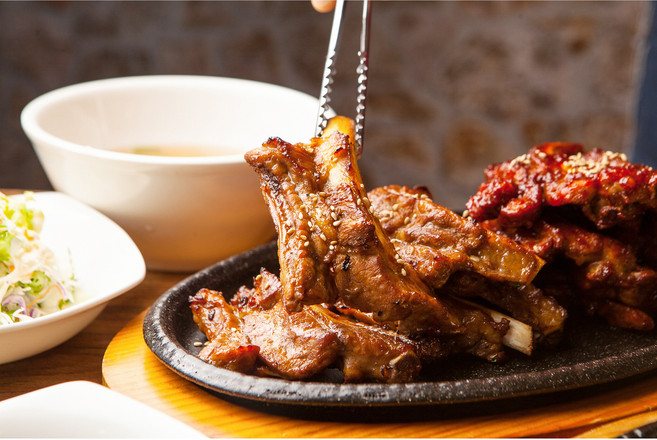 화아담 쪽갈비 1kg 캠핑고기 바베큐, 매운쪽갈비1kg, 1개