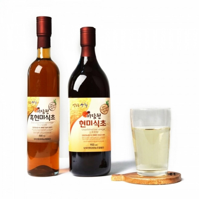 흑현미식초 500ml _미담원 [1월 8일 발송], 1개