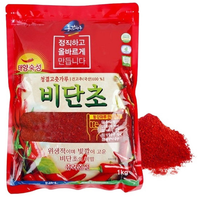 영월농협 동강마루 25년산 햇 청결 고춧가루 비단초1kg, 1개, 25kg